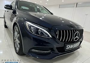 Mercedes Benz C180 Avantgarde R17 LED 2015 Blue